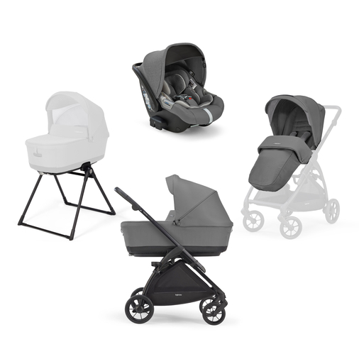 Inglesina Electa Cab Chelsea Grey - Baby modular stroller - image 7 | Labebe