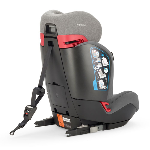 Inglesina Gemino I-Fix 1-2-3 Moon Grey - Baby car seat - image 8 | Labebe