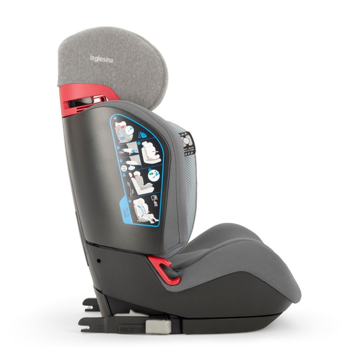 Inglesina Gemino I-Fix 1-2-3 Vulcan Black - Baby car seat - image 6 | Labebe