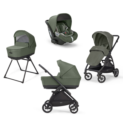 Inglesina Electa Cab Tribeca Green - საბავშვო მოდულური ეტლი - image 1 | Labebe