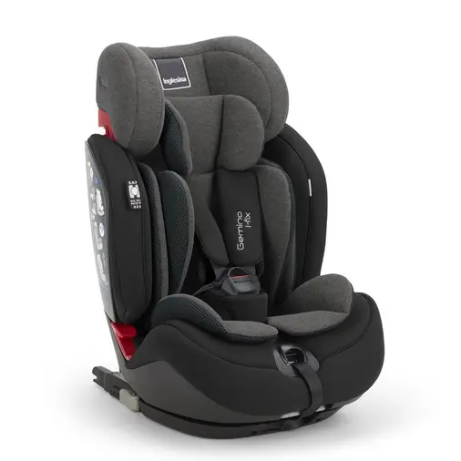 Inglesina Gemino I-Fix 1-2-3 Vulcan Black - Детское автокресло - изображение 1 | Labebe