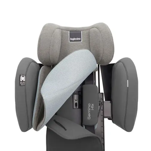 Inglesina Gemino I-Fix 1-2-3 Vulcan Black - Детское автокресло - изображение 5 | Labebe