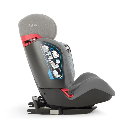 Inglesina Gemino I-Fix 1-2-3 Vulcan Black - Детское автокресло - изображение 7 | Labebe