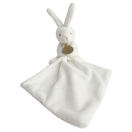 Lapin Boite Fleur Nature Bunny - Soft toy with a handkerchief - image 1 | Labebe
