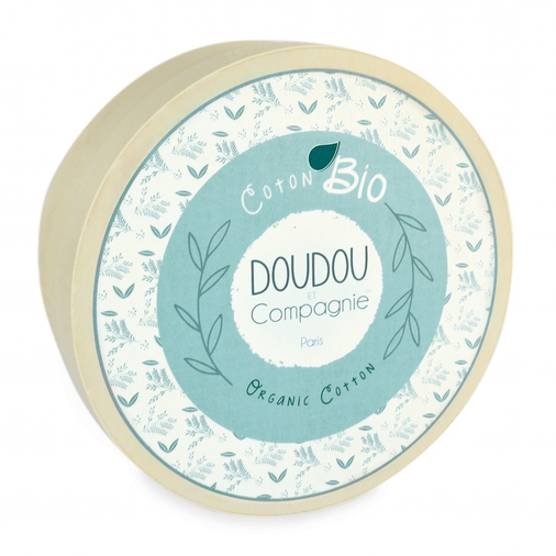 Doudou Botanic Organic Dog Pm With Doudou Blue - რბილი სათამაშო პირსაწმენდით - image 3 | Labebe