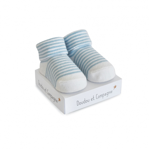 Birth Socks Blue - საბავშვო წინდები - image 2 | Labebe