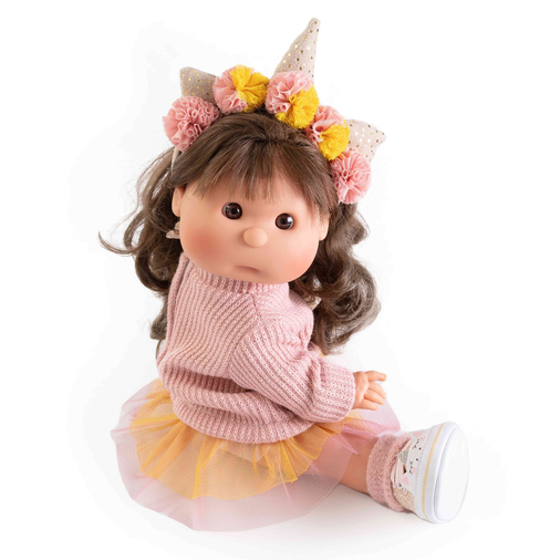 Antonio Juan Iris Con Diadema De Unicornio Para Ti - Handmade Doll - image 4 | Labebe