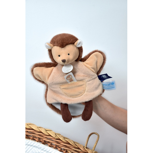 Unicef Hedgehog Hand Puppet - რბილი სათამაშო-მარიონეტი - image 4 | Labebe