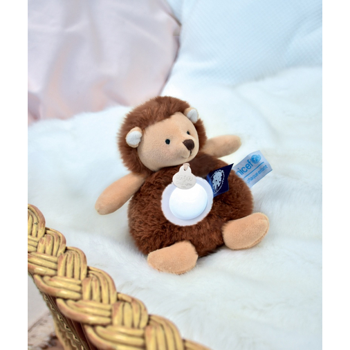 Unicef Hedgehog Nighlight - რბილი სათამაშო სანათით - image 4 | Labebe