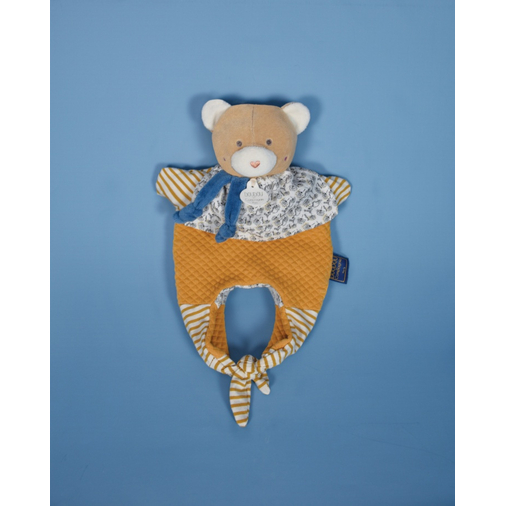 Doudou Amusette Bear - რბილი სათამაშო-ჩანთა - image 4 | Labebe