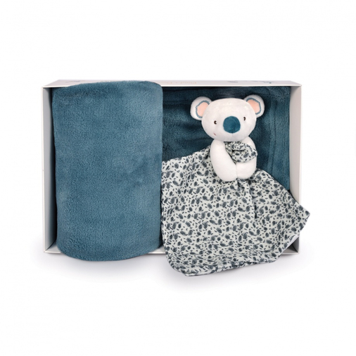 Blanket & Doudou Yoca Le Koala - Плед с мягкой игрушкой - изображение 2 | Labebe