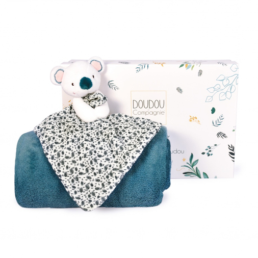 Blanket & Doudou Yoca Le Koala - Плед с мягкой игрушкой - изображение 1 | Labebe