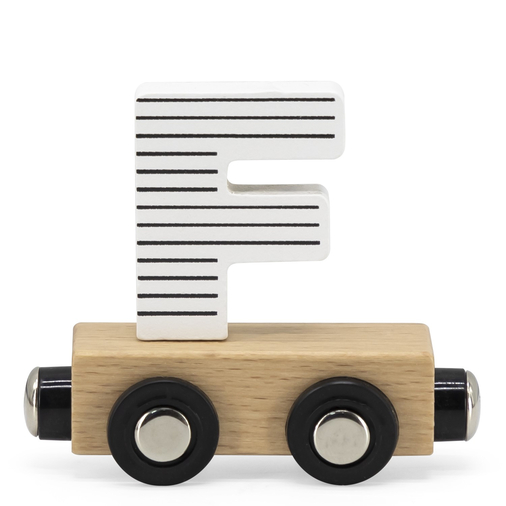 Tryco Letter Train Colors Letter "F" - Wooden educational toy - image 1 | Labebe