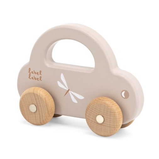 Label Label Little Car Nougat - Деревянная развивающая игрушка - изображение 1 | Labebe