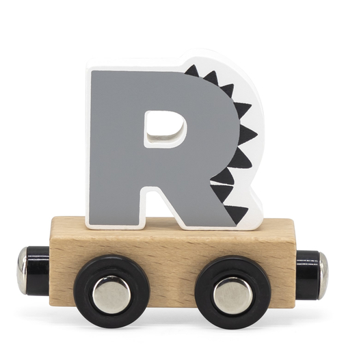 Tryco Letter Train Colors Letter "R" - ხის განსავითარებელი სათამაშო - image 1 | Labebe