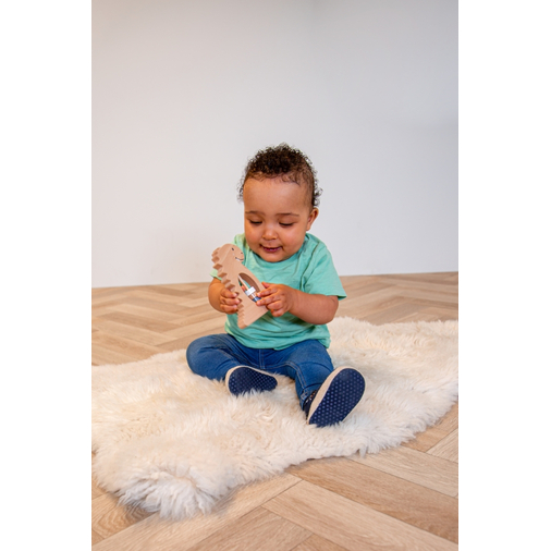 Tryco Wooden Rattle Dino - ხის განსავითარებელი სათამაშო - image 3 | Labebe