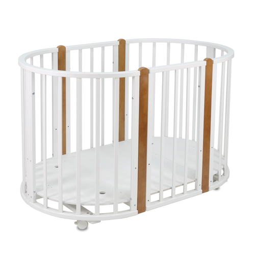 SKV Company Round & Oval - Baby transforming crib with universal swing mechanism - image 5 | Labebe