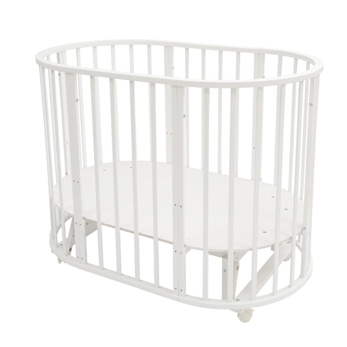 SKV Company Round & Oval 7X1 - Baby transforming crib with swing mechanism - image 2 | Labebe