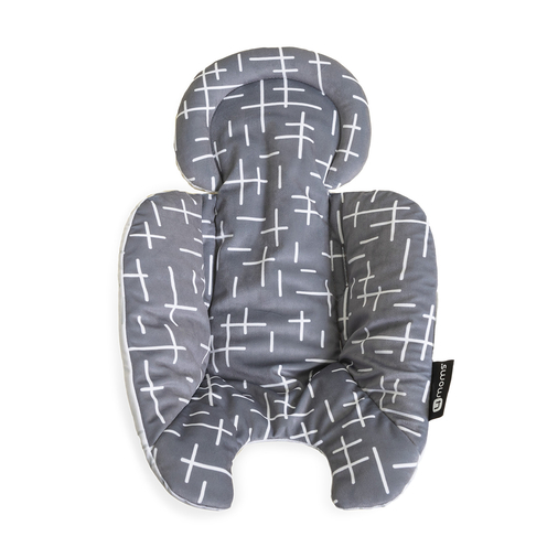4moms mamaRoo5 infant seat insert Grey Plush - მუსიკალური ელექტრო საქანელას ჩასაფენი - image 3 | Labebe
