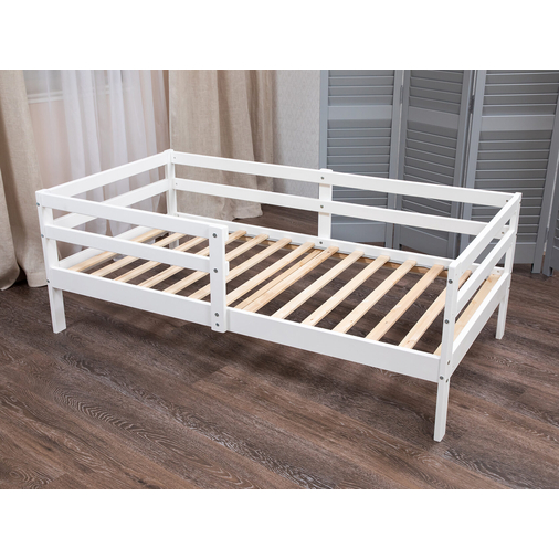 SKV Company Giovanni Dream White Light - Teen Wooden bed - image 2 | Labebe