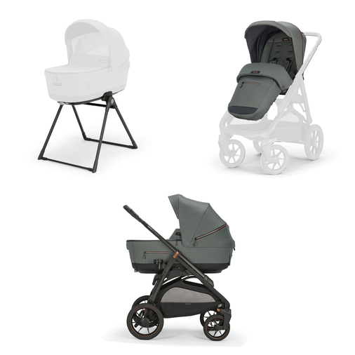 Inglesina Aptica XT System Duo Taiga Green - Baby modular stroller - image 5 | Labebe