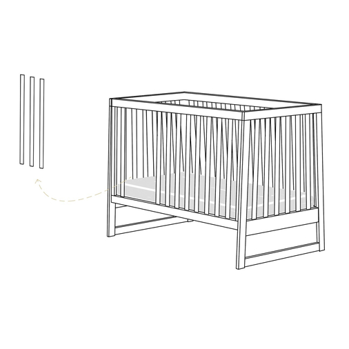 Hugs Factory Step Out Sage - Baby bed - image 8 | Labebe