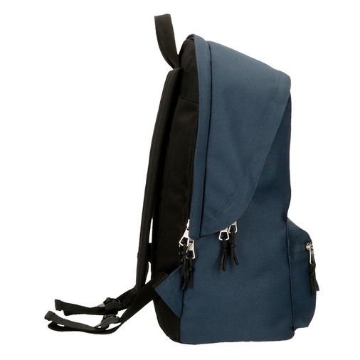 Pepe Jeans Aris Evergreen Two Compartment Laptop Backpack Navy Blue - საბავშვო ზურგჩანთა - image 2 | Labebe