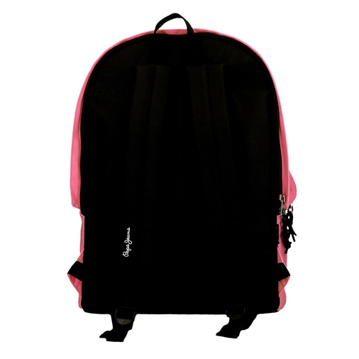 Pepe Jeans Aris Colorful Two Compartment Laptop Backpack Fuchsia - საბავშვო ზურგჩანთა - image 3 | Labebe