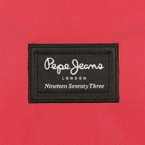 Pepe Jeans Aris Evergreen Two Compartment Laptop Backpack Red - საბავშვო ზურგჩანთა - image 7 | Labebe