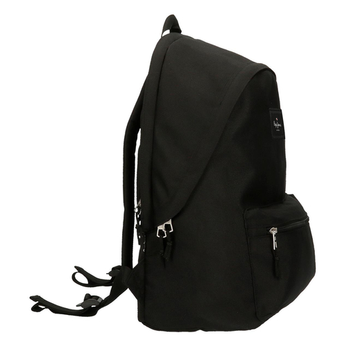 Pepe Jeans Aris Evergreen Two Compartment Laptop Backpack Black - საბავშვო ზურგჩანთა - image 2 | Labebe