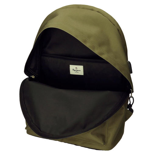 Pepe Jeans Aris Evergreen Two Compartment Laptop Backpack - Kids laptop backpack - image 6 | Labebe