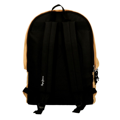 Pepe Jeans Aris Colorful Two Compartment Laptop Backpack Yellow Pastel - საბავშვო ზურგჩანთა - image 3 | Labebe