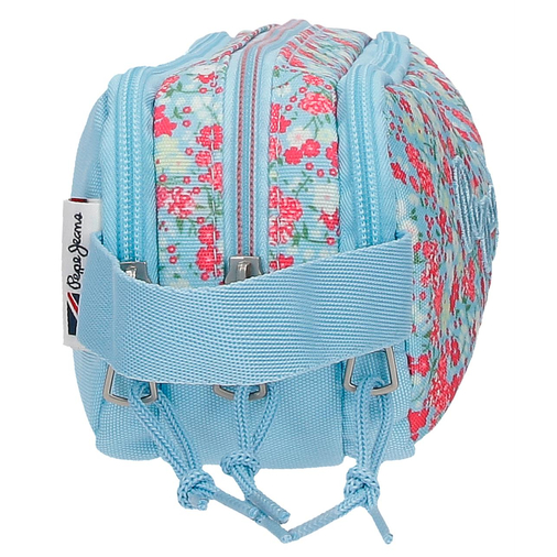 Pepe Jeans Aide Triple Zipper Pencil Case - Pencil case - image 2 | Labebe