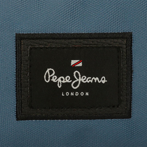 Pepe Jeans Aris Evergreen Two Compartment Laptop Backpack Blue Denim - საბავშვო ზურგჩანთა - image 8 | Labebe