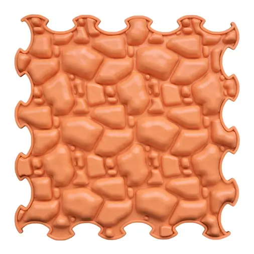 ORTOTO Stones / Stiff (Atlantic Salmon) (1 pcs.-30*30 cm) - Massage Puzzle Mat - image 1 | Labebe