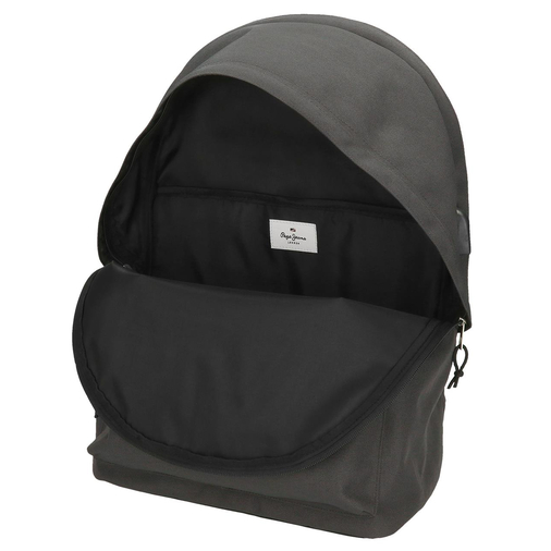 Pepe Jeans Aris Evergreen Two Compartment Laptop Backpack Anthracite - Детский рюкзак - изображение 6 | Labebe
