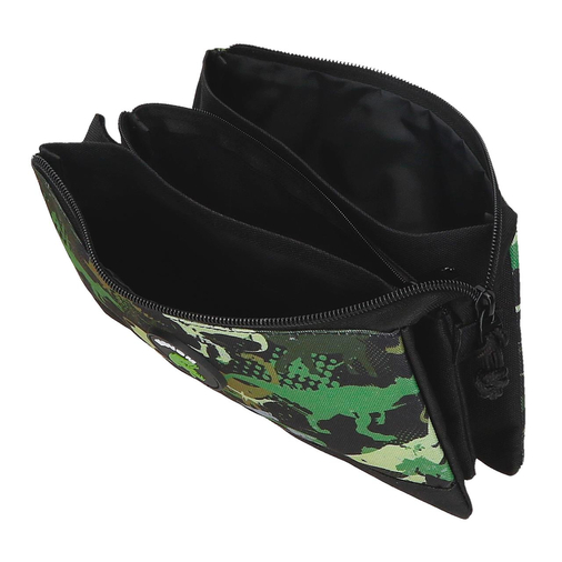 Movom Raptors Triple Compartment Pencil Case - საბავშვო პენალი - image 4 | Labebe