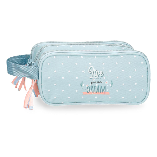 Movom Live Your Dreams Triple Compartment Pencil Case - Детский пенал - изображение 10 | Labebe