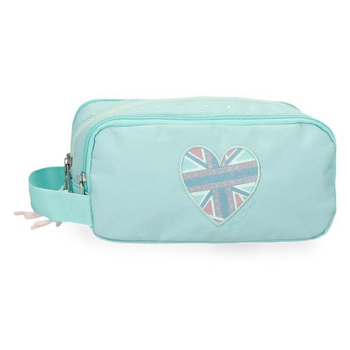 Pepe Jeans Nerea Triple Zipper Pencil Case - Pencil case - image 1 | Labebe