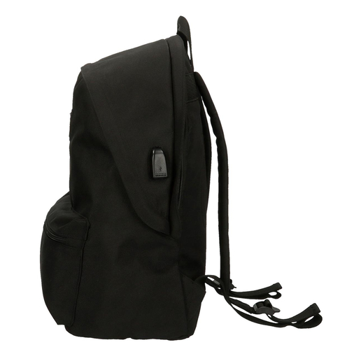 Pepe Jeans Aris Evergreen Two Compartment Laptop Backpack Black - საბავშვო ზურგჩანთა - image 4 | Labebe