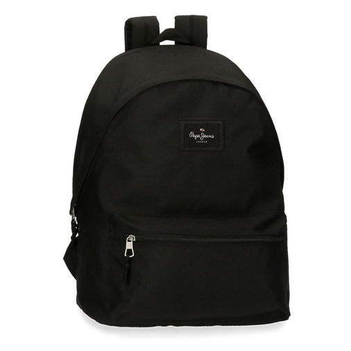 Pepe Jeans Aris Evergreen Two Compartment Laptop Backpack Black - საბავშვო ზურგჩანთა - image 1 | Labebe