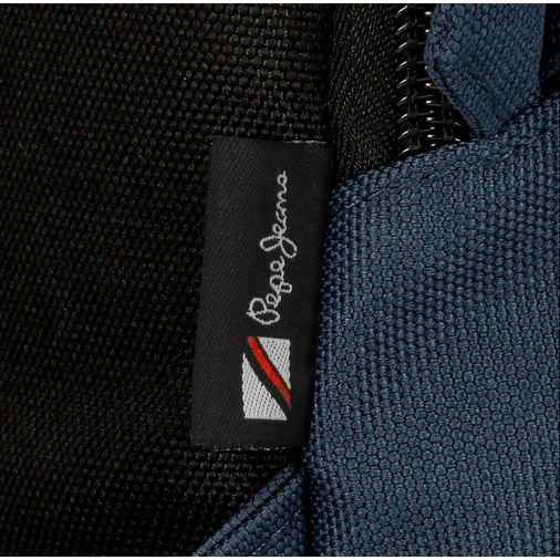 Pepe Jeans Aris Evergreen Two Compartment Laptop Backpack Navy Blue - საბავშვო ზურგჩანთა - image 9 | Labebe