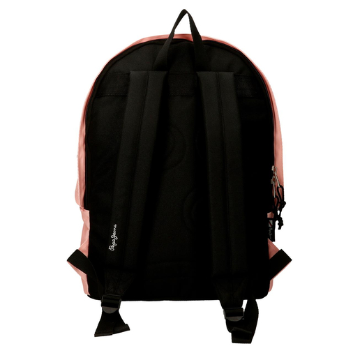 Pepe Jeans Aris Colorful Two Compartment Laptop Backpack Light Pink - Детский рюкзак - изображение 3 | Labebe