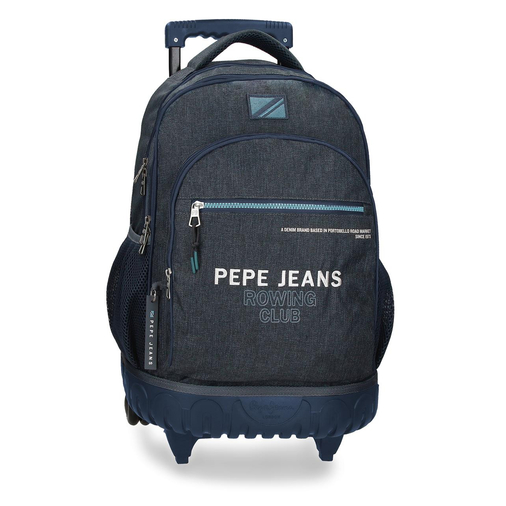 Pepe Jeans Edmon Backpack With Wheels - საბავშვო ზურგჩანთა - image 1 | Labebe