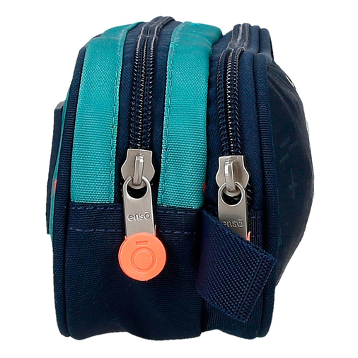 Enso Dino Artist Two Compartment Pencil Case - საბავშვო პენალი - image 2 | Labebe
