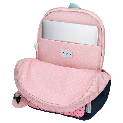Enso Bonjour Two Compartment Laptop Backpack - Детский рюкзак - изображение 4 | Labebe
