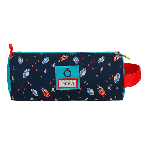 Enso Outer Space Round Pencil Case - Детский пенал - изображение 3 | Labebe