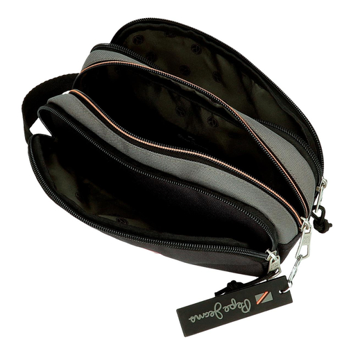 Pepe Jeans Cody Triple Zipper Pencil Case - Pencil case - image 4 | Labebe