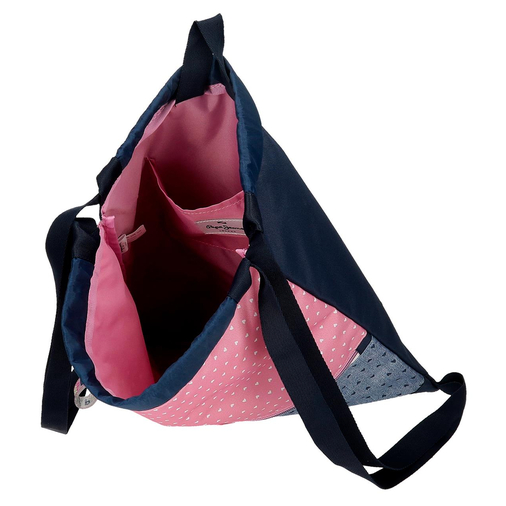 Pepe Jeans Noni Denim Backpack Bag - Gym sac - image 4 | Labebe