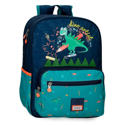 Enso Dino Artist School Backpack - Детский рюкзак - изображение 1 | Labebe